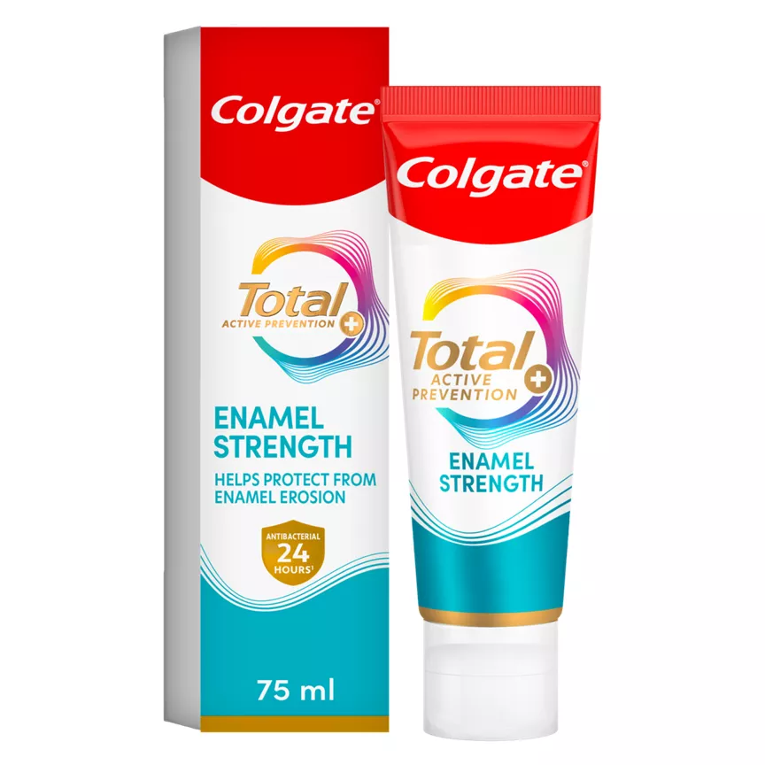 Colgate Total Active Prevention + Enamel Strength Toothpaste 75ml