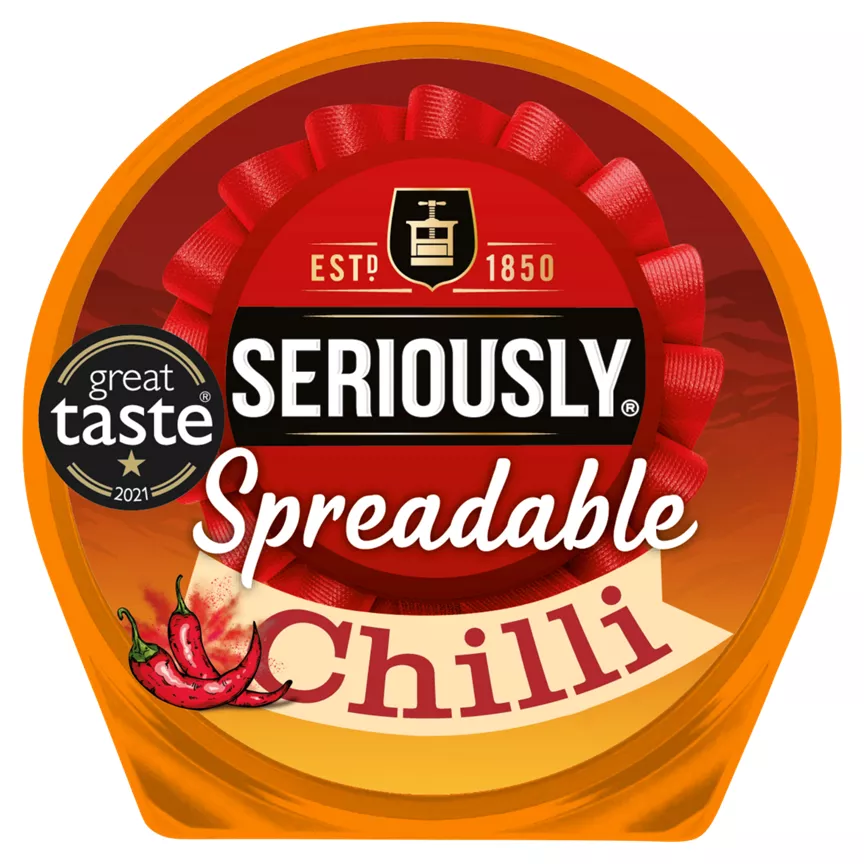 Seriously Spreadable Chilli Cheese Spread 125g