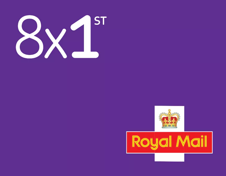 Royal Mail 8 x 1st Class Stamps