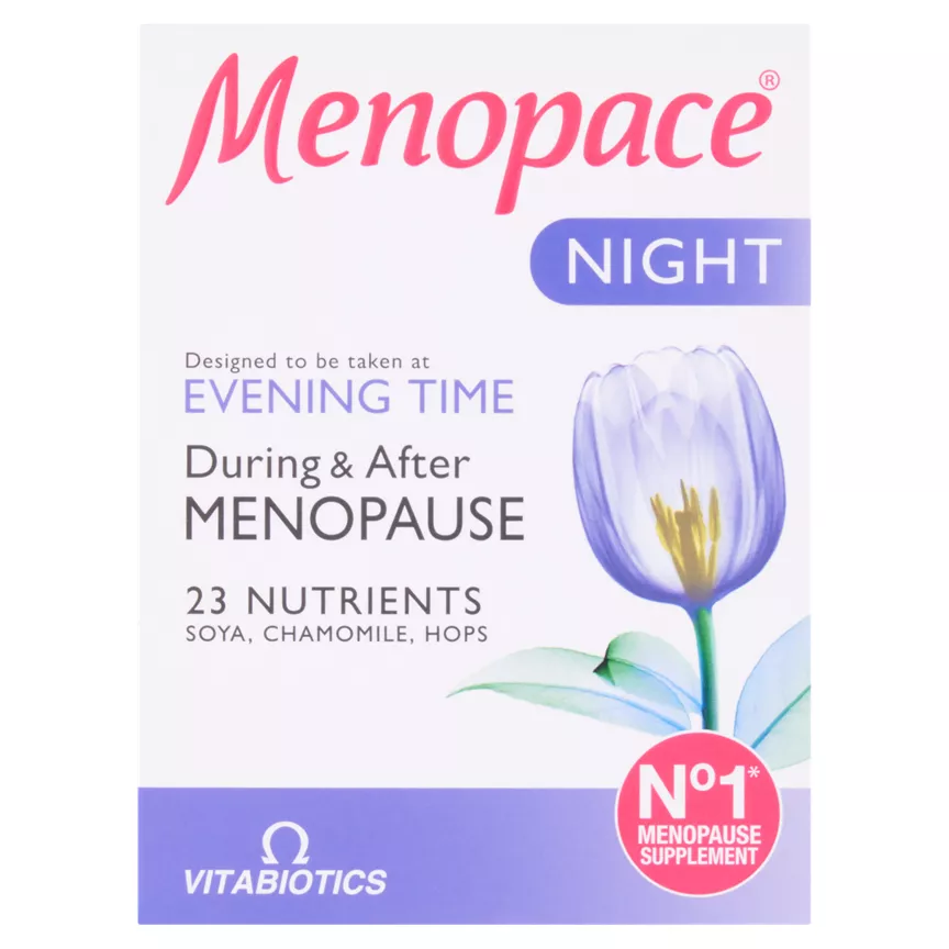 Vitabiotics Menopace Night 30 Tablets