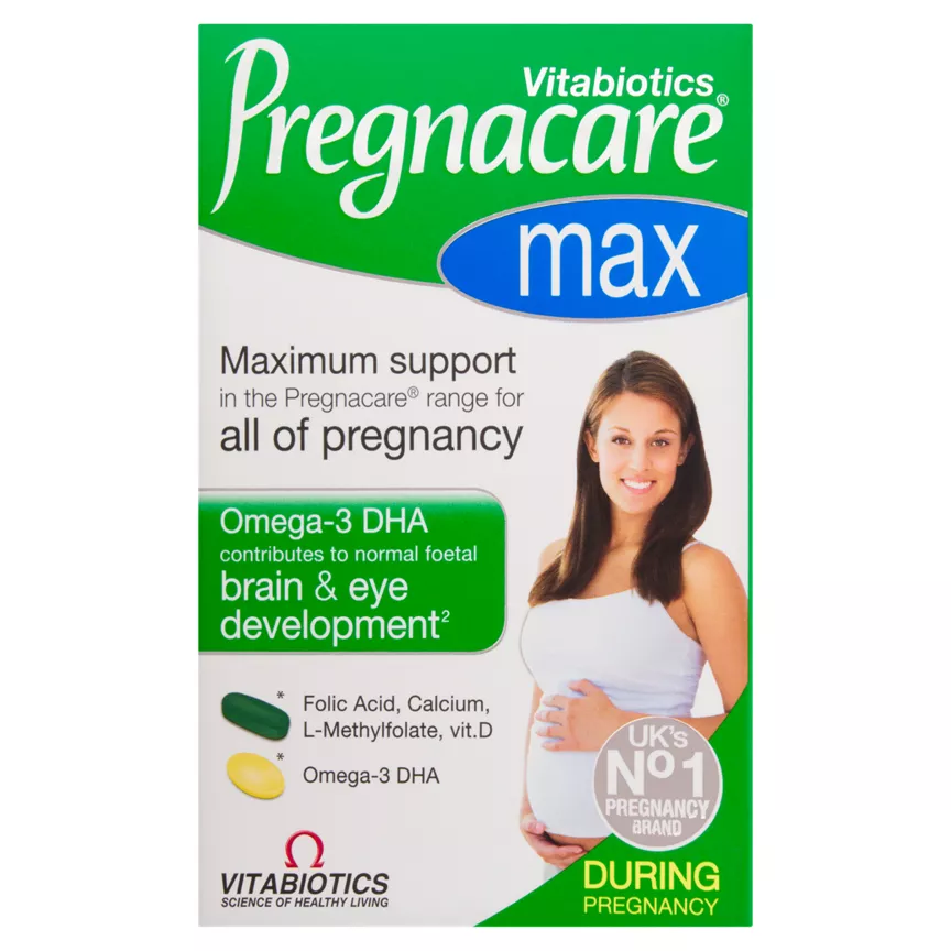 Vitabiotics Pregnacare During Pregnancy Max Dual Pack 84 Tablets / Capsules