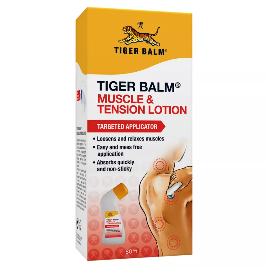 Tiger Balm Muscle & Tension Lotion