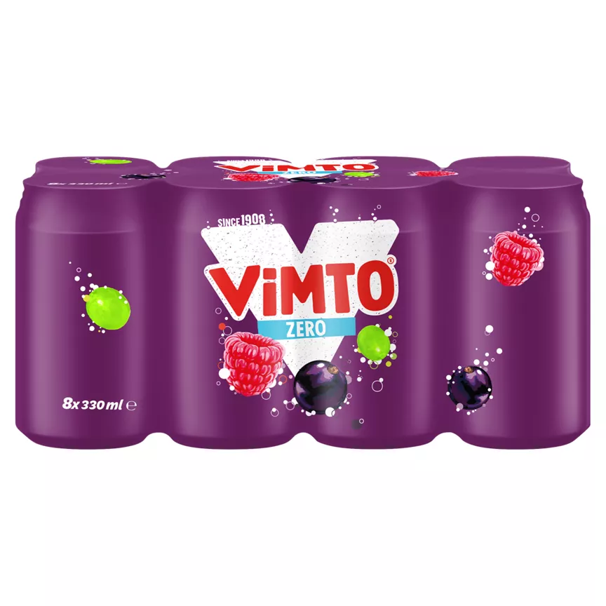 Vimto Vimto Zero 8 x 330ml