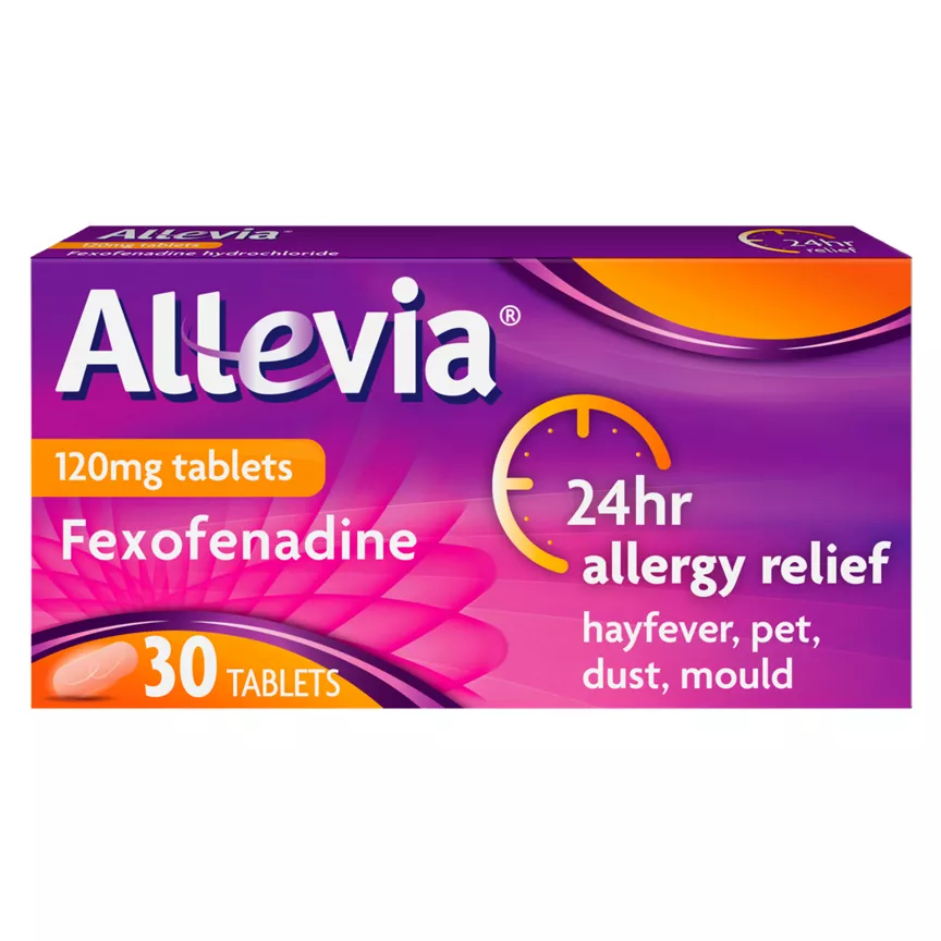 Allevia 120mg 30 Tablets