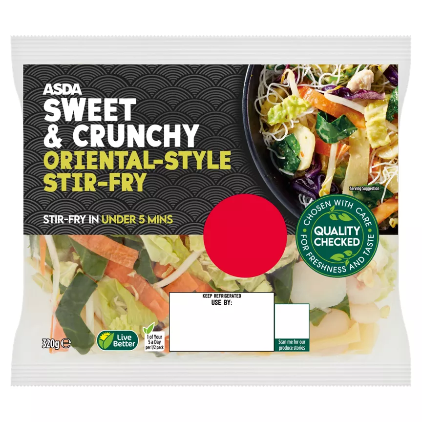 ASDA Sweet & Crunchy Oriental-Style Stir-Fry 320g