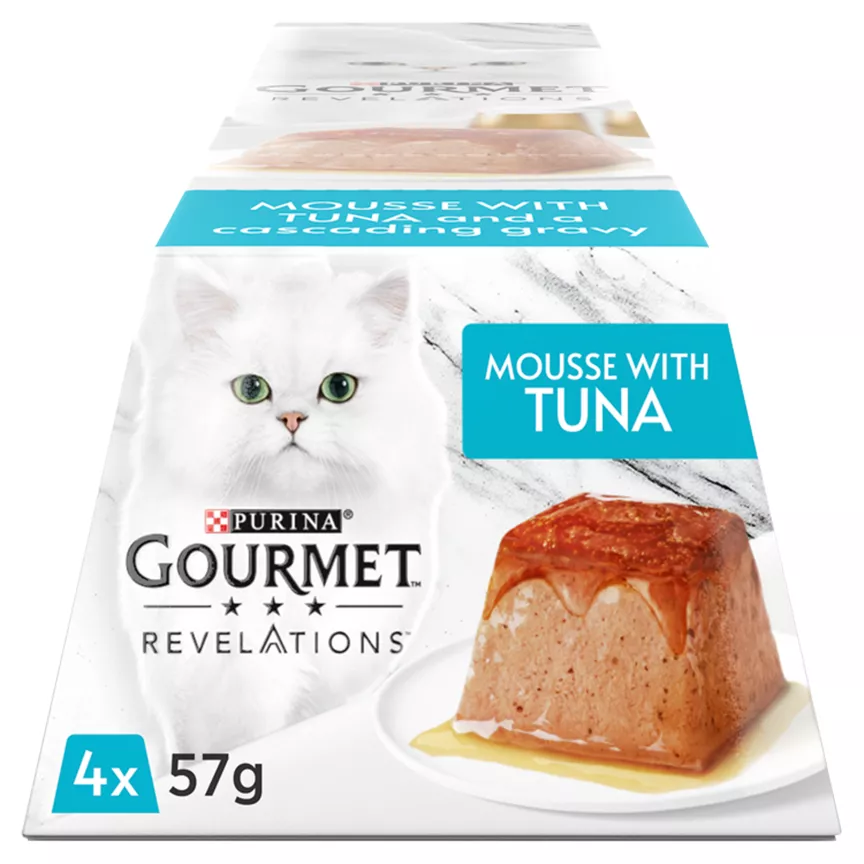 Gourmet Revelations Mousse with Tuna and a Cascading Gravy 4 x 57g (228g)