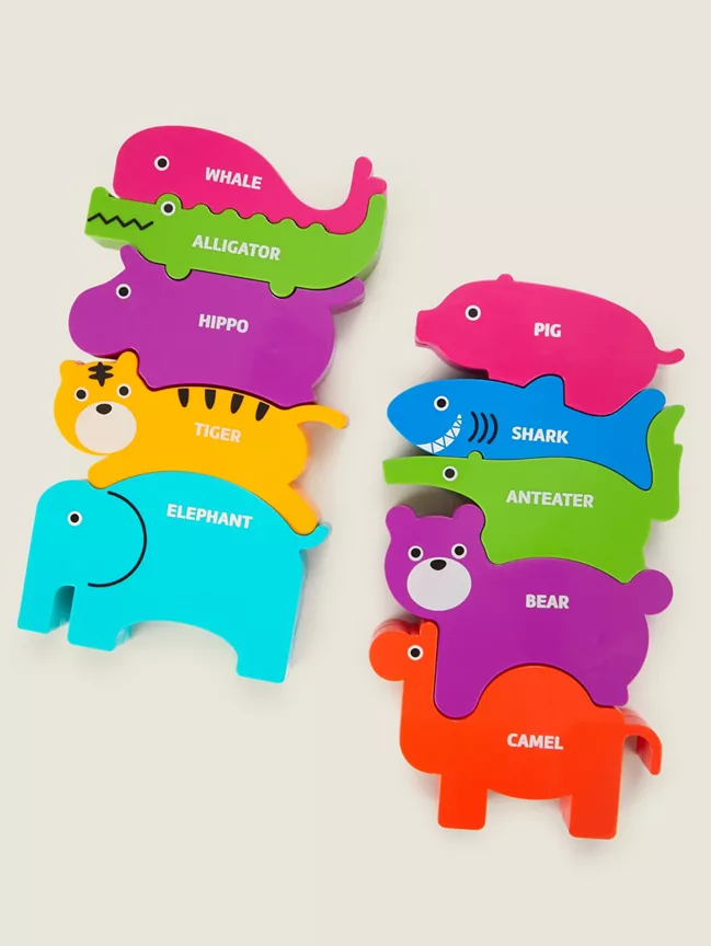Hapello Stacking Animals - Styles May Vary