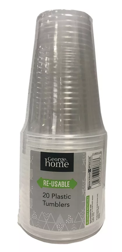 George Home Small Tumblers 20 Pack