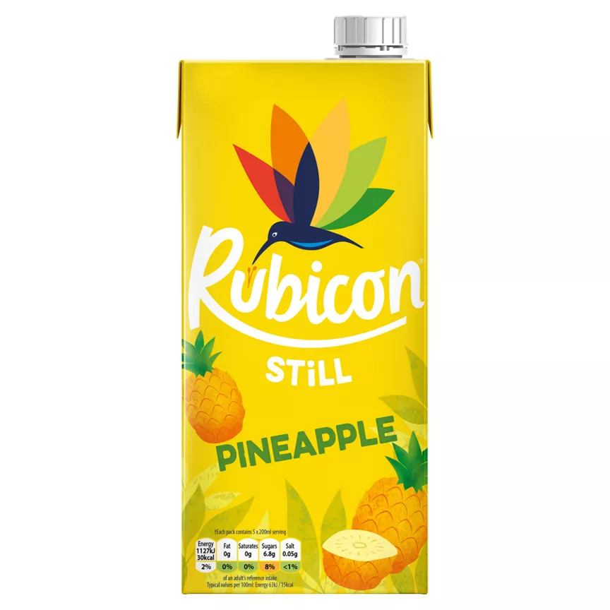 Rubicon Still Pineapple Juice Drink 1 Litre