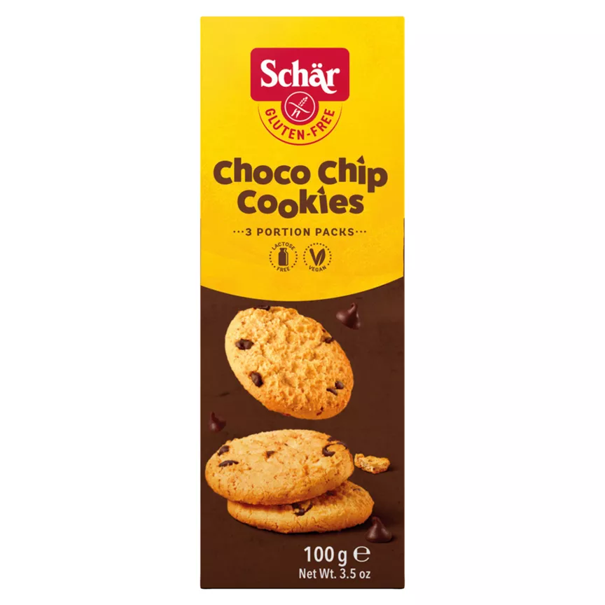 Schär Gluten-Free Choco Chip Cookies 100g
