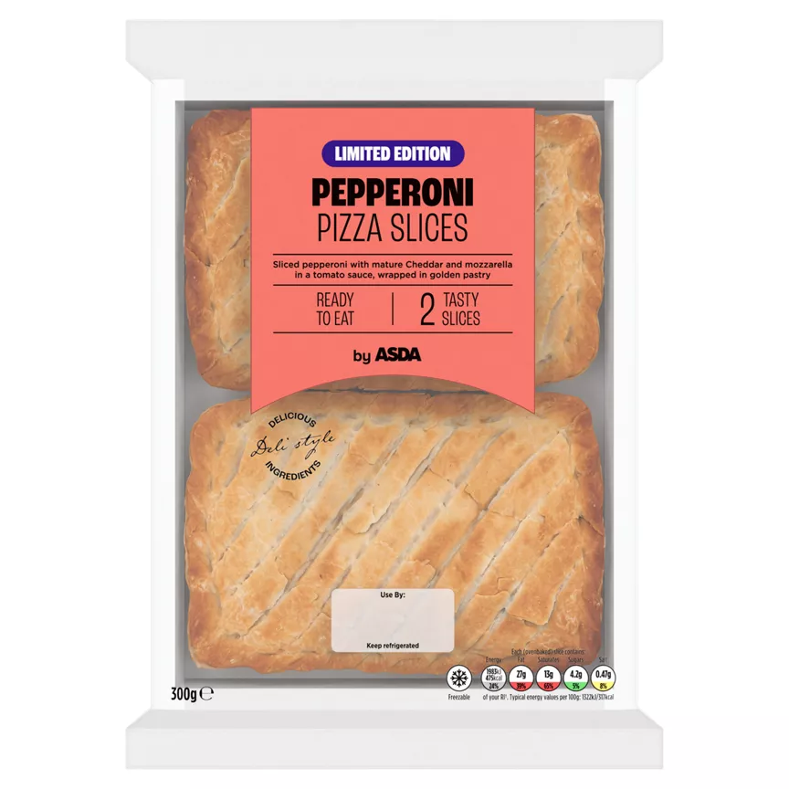 ASDA 2 Delish Festive Slices 300g