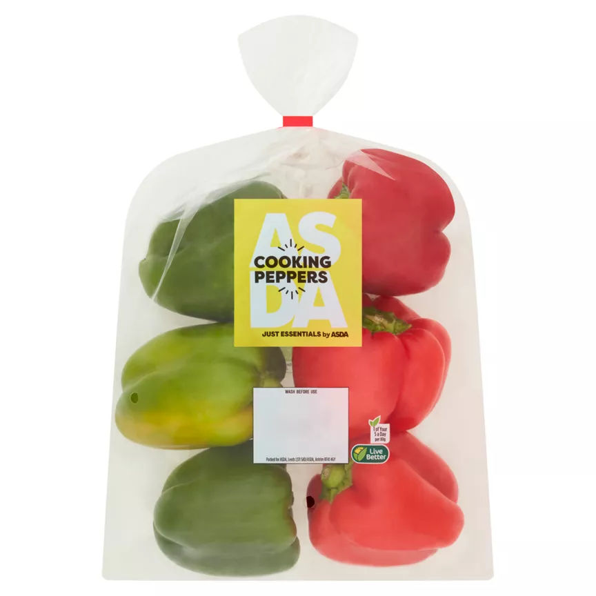 JUST ESSENTIALS by ASDA Cooking Peppers 700g