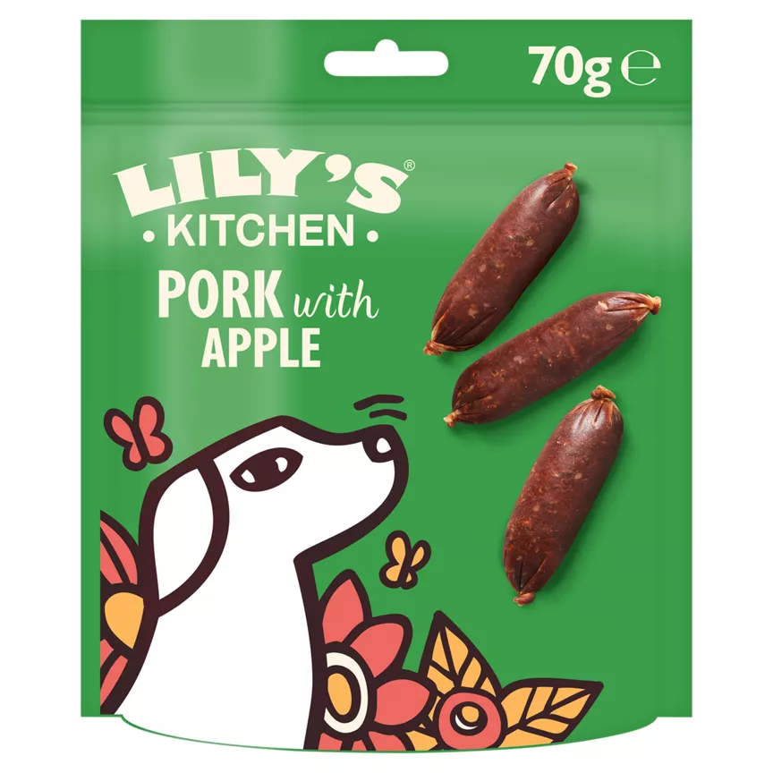 Lily's Kitchen Cracking Pork Sausages with Apple 70g