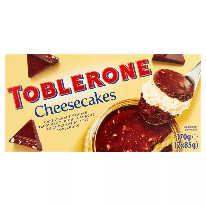 Toblerone Cheesecakes 2 x 85g (170g)