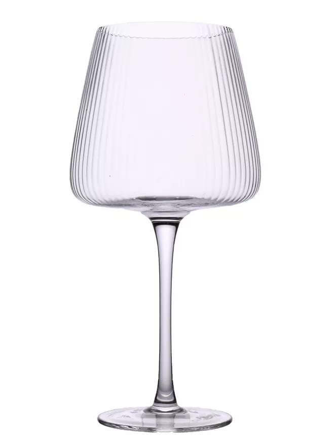 George Home Ribbed Gin Glass 2 Pack