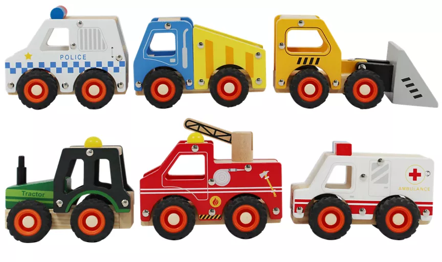 George Home Wooden Vehicle - Styles May Vary