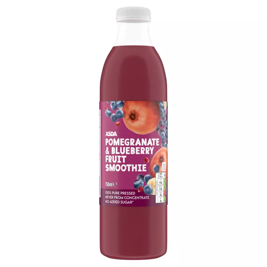 ASDA Pomegranate & Blueberry Fruit Smoothie