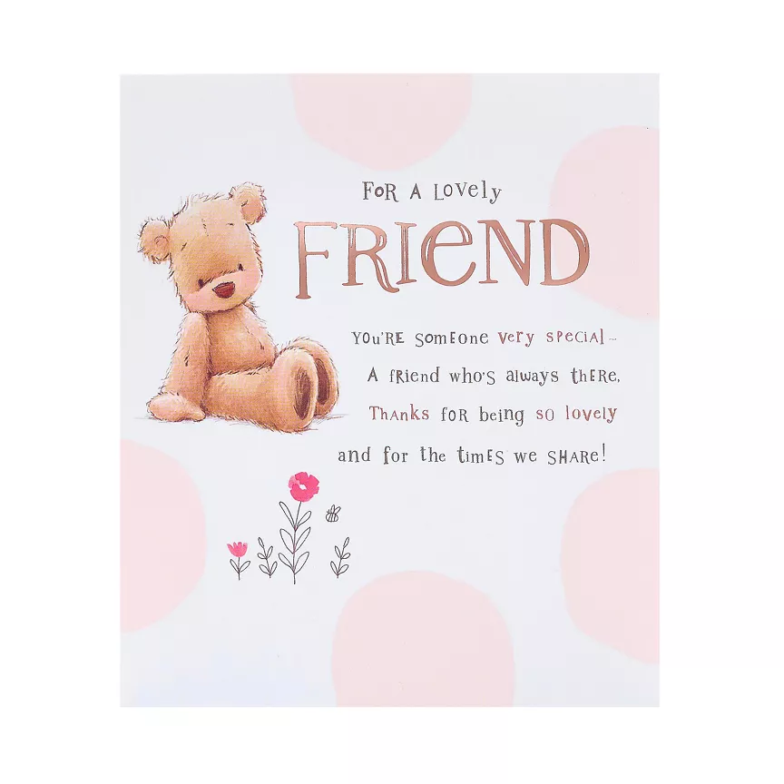 George Home Friend Birthday Card