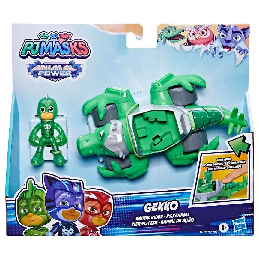 PJ Masks Gekko action figure and vehicle