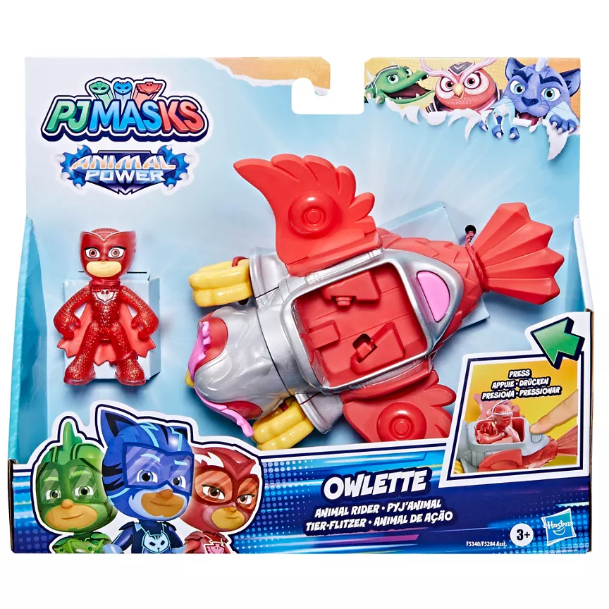 PJ Masks Owlette action figure and vehicle