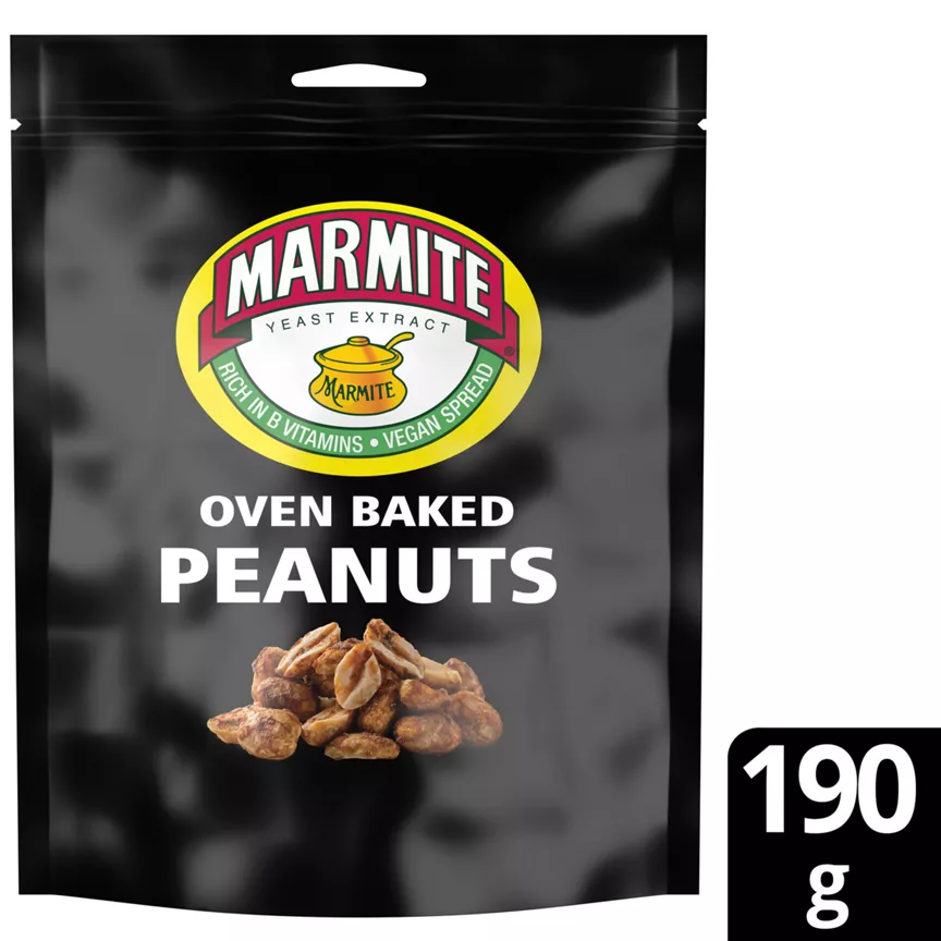 Marmite Oven Baked Peanuts