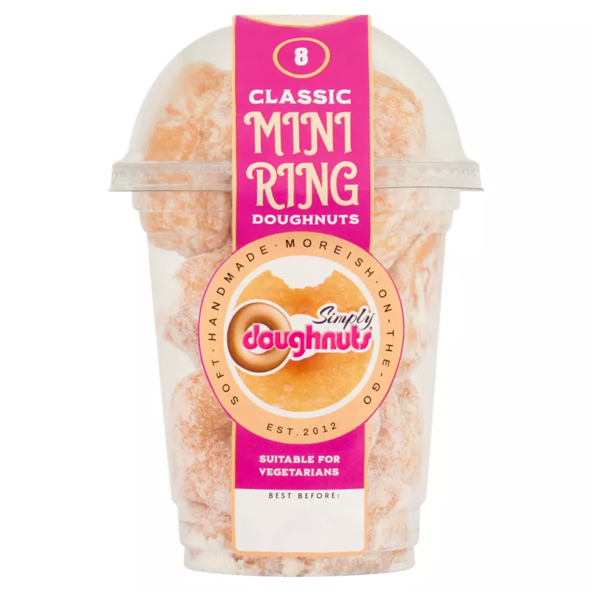 Simply 8 Classic Mini Ring Mini Doughnuts