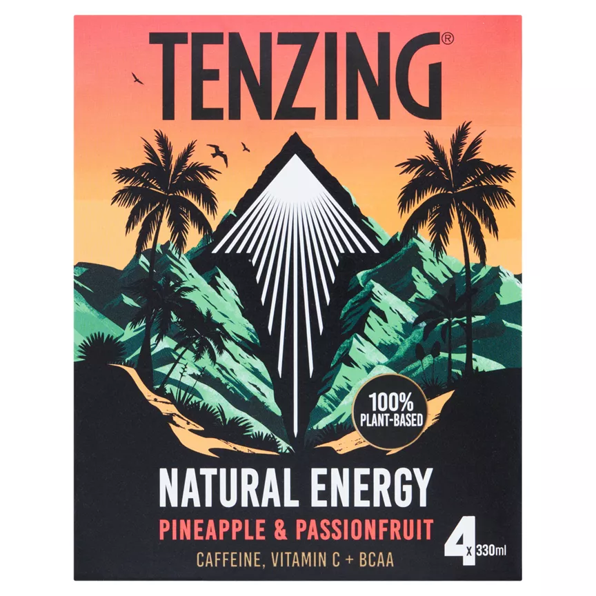 Tenzing Natural Energy + BCAA Pineapple & Passionfruit