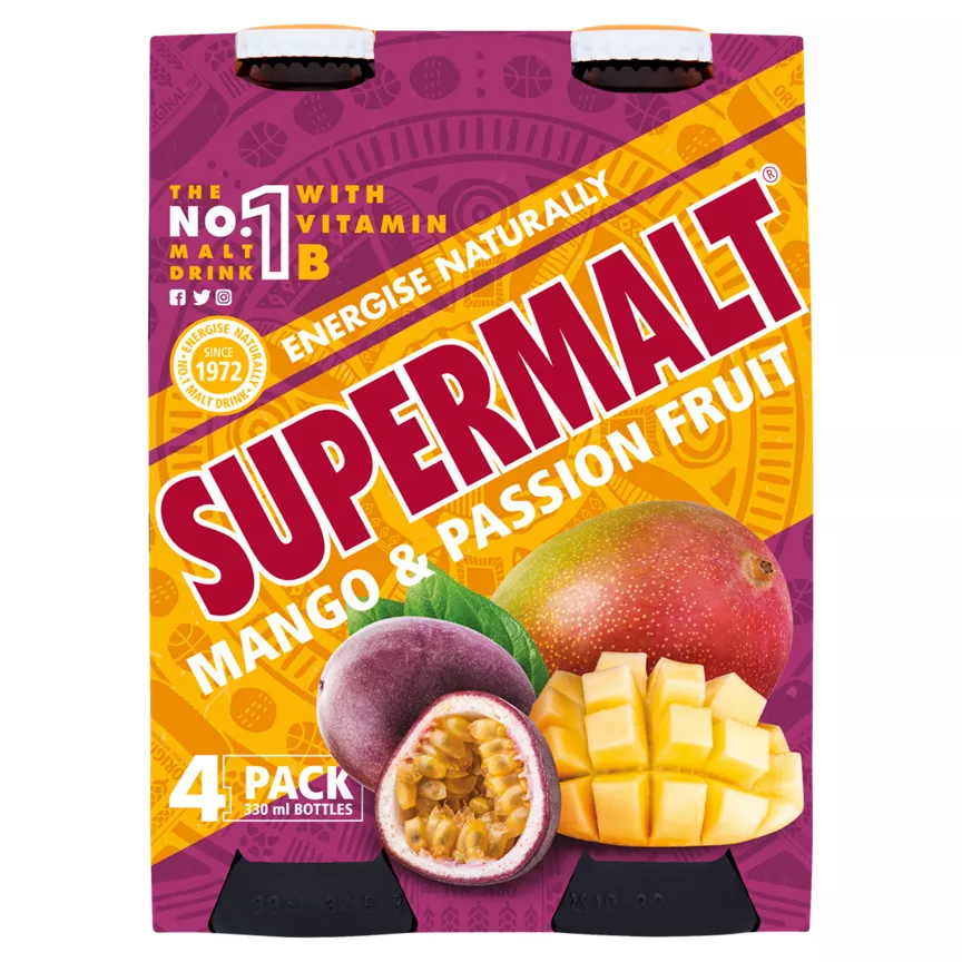 Supermalt Mango & Passionfruit