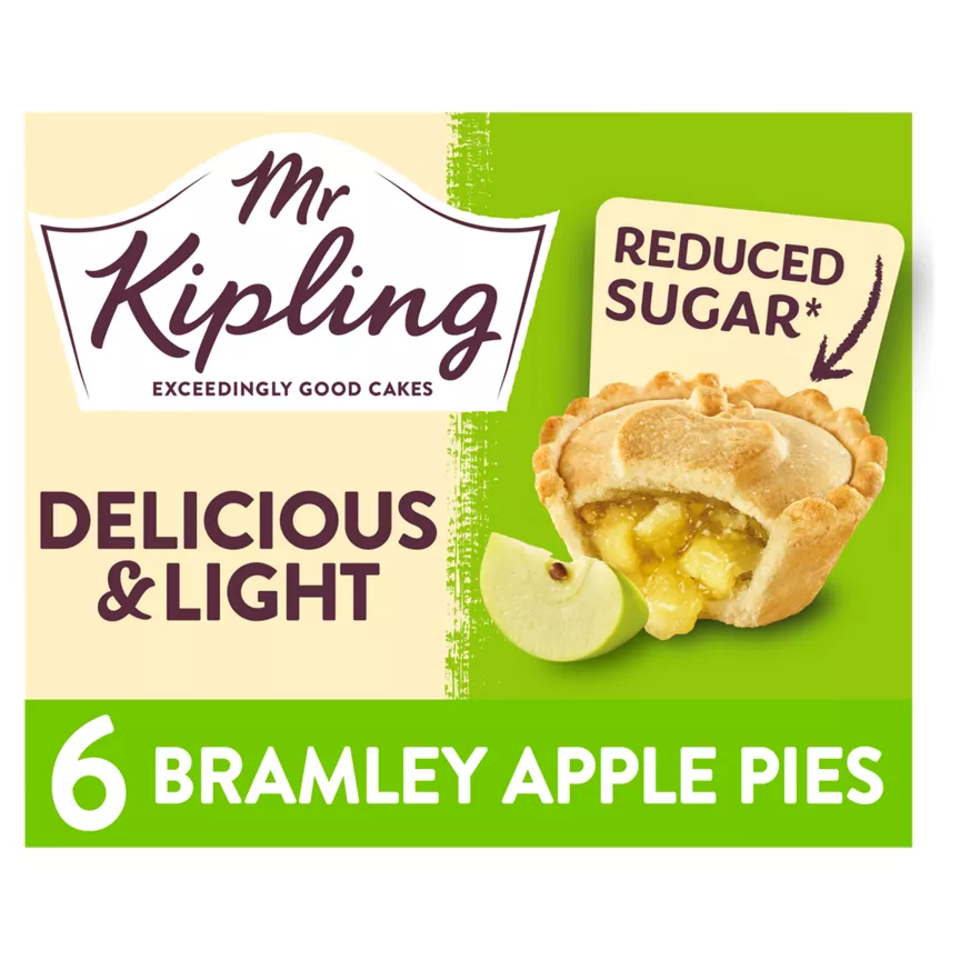 Mr Kipling 6 Bramley Apple Pies