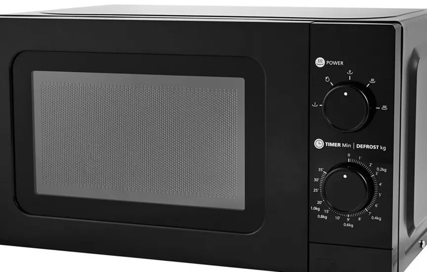 George Home Manual Microwave - Black