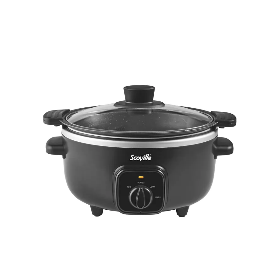 Scoville Black 3.5L Slow Cooker SSC101SS