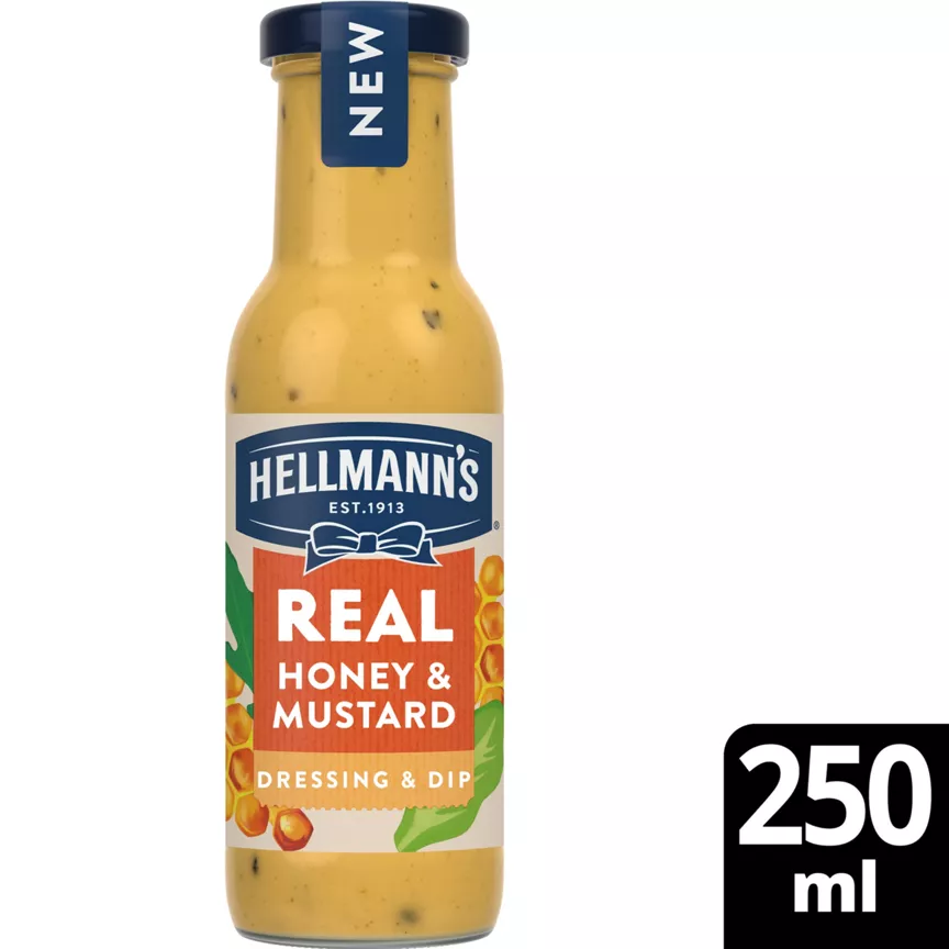 Hellmann's Real Honey & Mustard Salad Dressing & Dip - Image 1