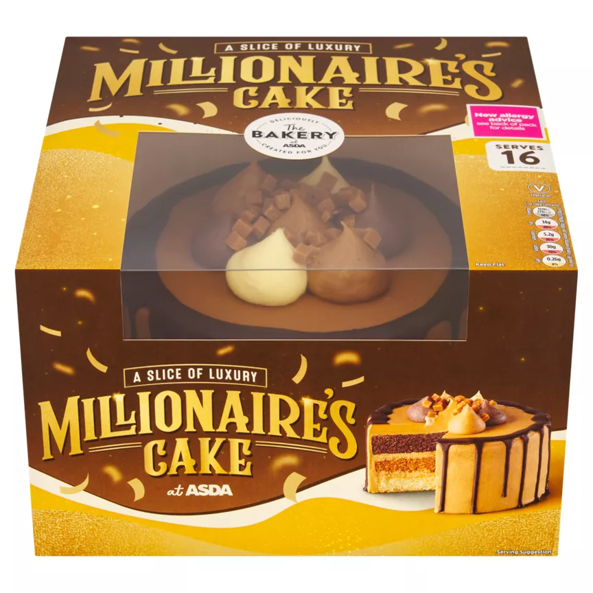 The BAKERY at ASDA Millionaire's Cake