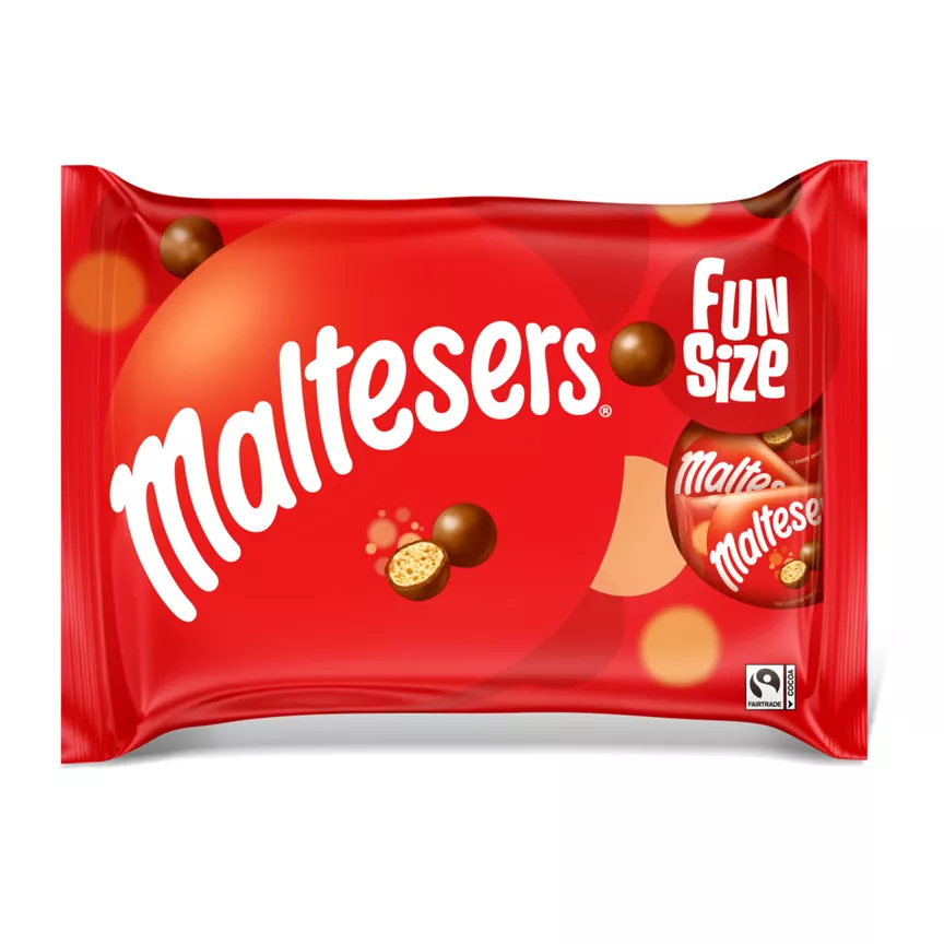 Maltesers Chocolate Fun Size Bags Multipack 214.5g