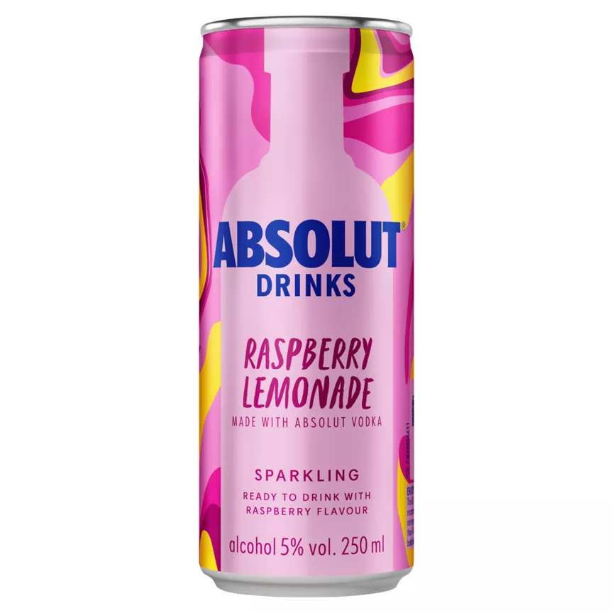 Absolut Vodka Drinks Raspberry Lemonade