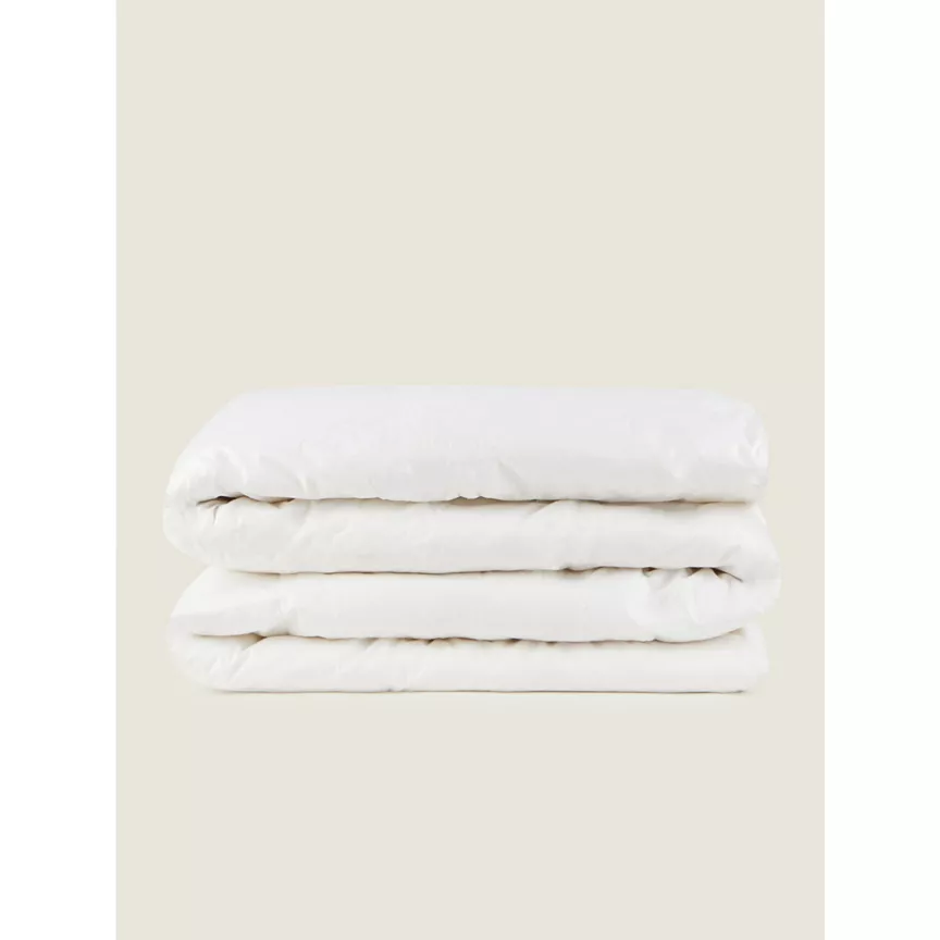 George Home Zipper Duvet Protector with stain / water resistant finish - King