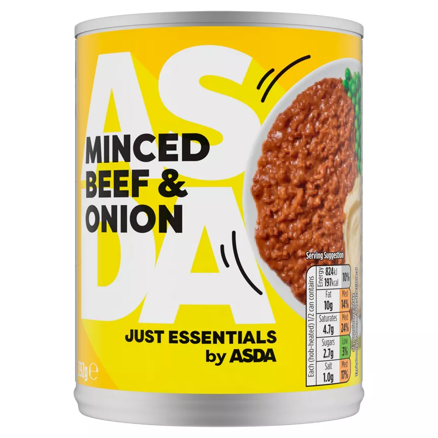 JUST ESSENTIALS by ASDA Minced Beef & Onion
