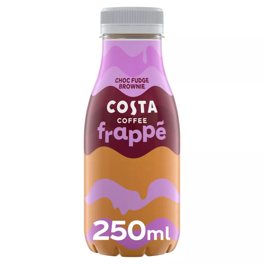Costa Coffee Frappe Choc Fudge Brownie Iced Coffee 250ml
