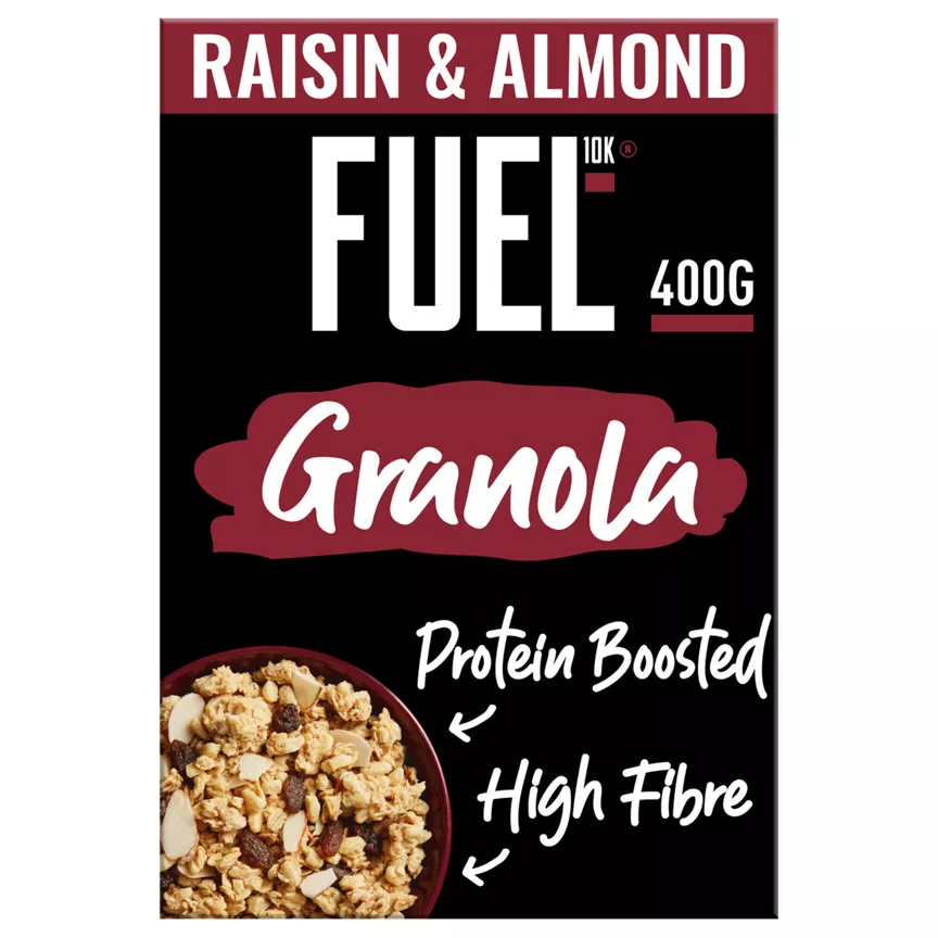 FUEL10K Raisin & Almond Granola