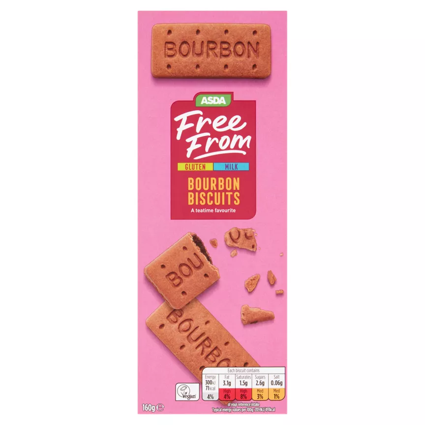 ASDA Free From Bourbon Biscuits