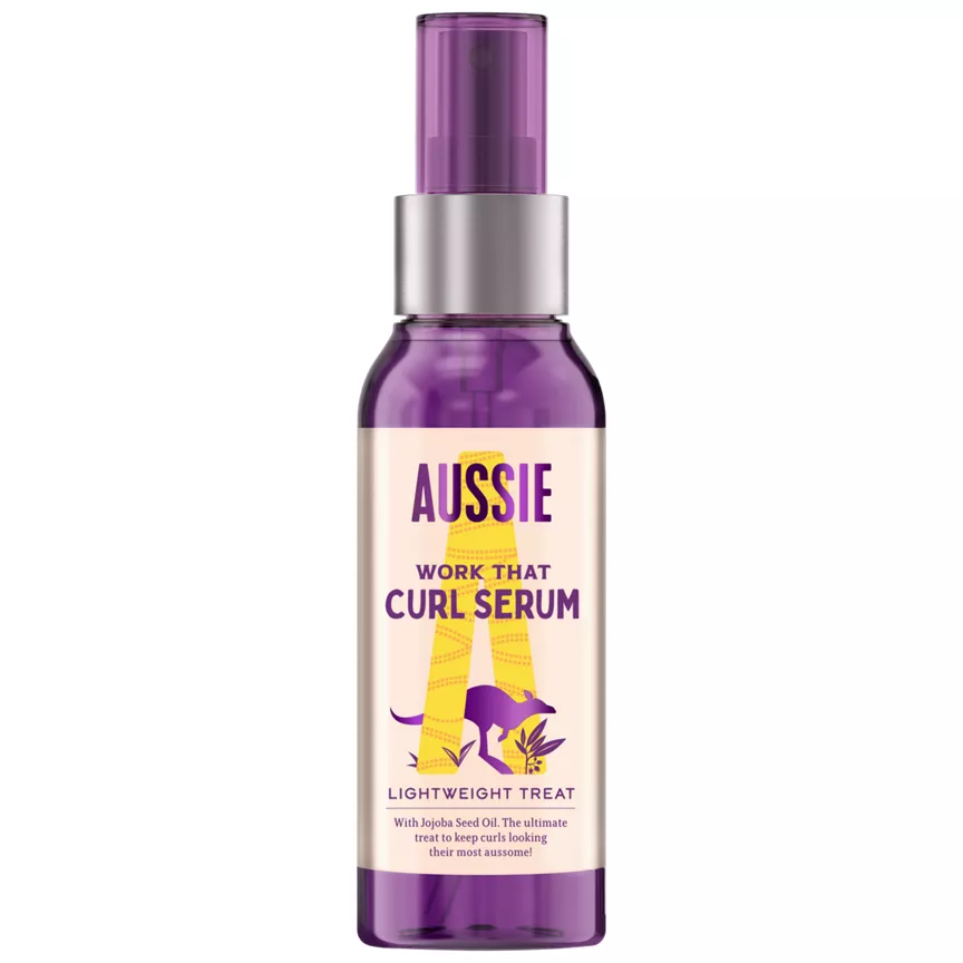 Aussie Work That Curl Hair Serum