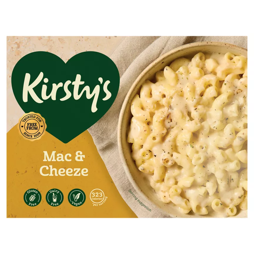 Kirsty's Mac & Cheeze with a Gluten-Free Crumb
