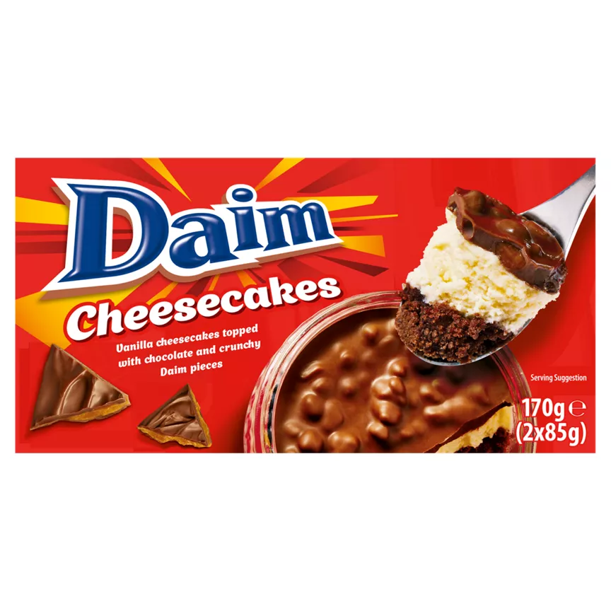 Daim 2 Cheesecakes