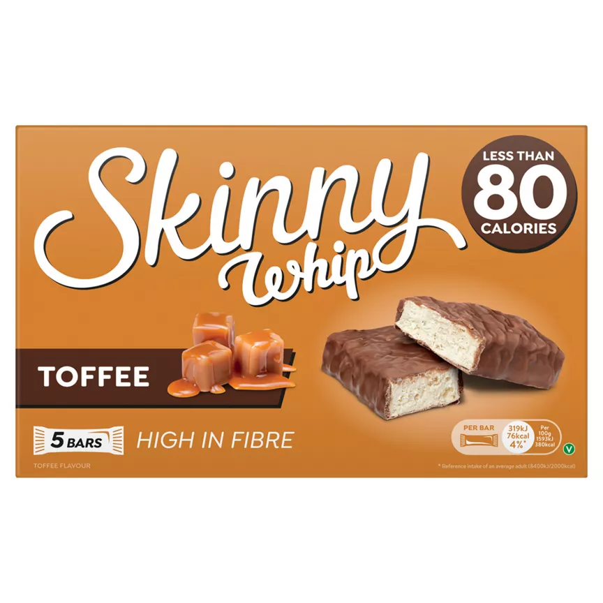 Skinny Whip Toffee Chocolate Bars