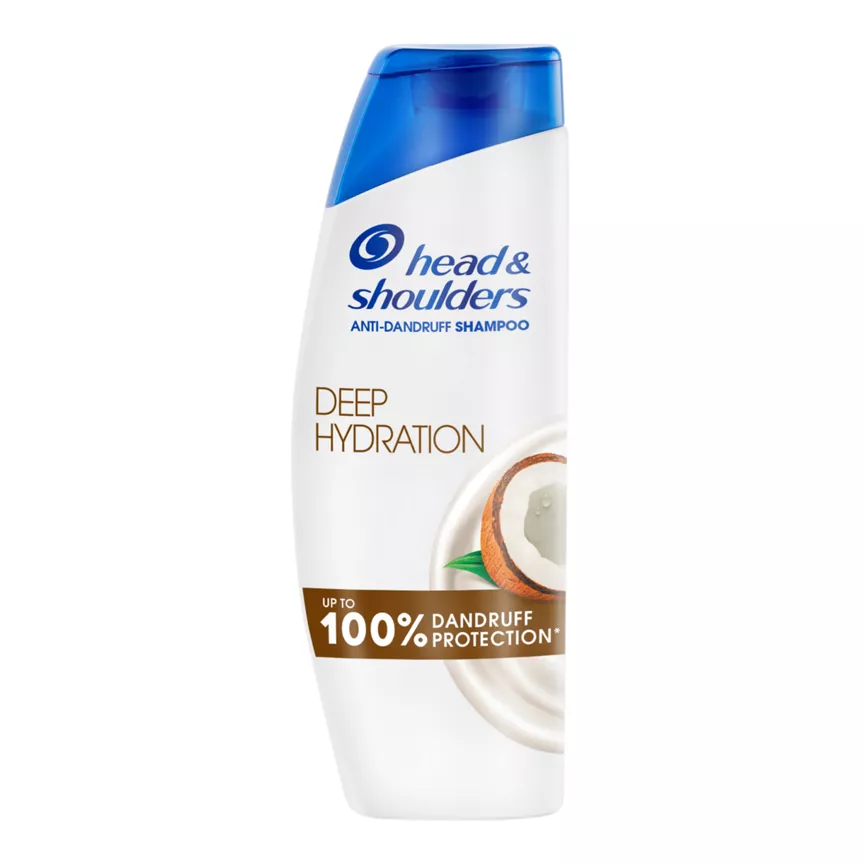 Head & Shoulders Deep Hydration Anti-Dandruff Shampoo, Up To 100% Dandruff Protection, 400ml