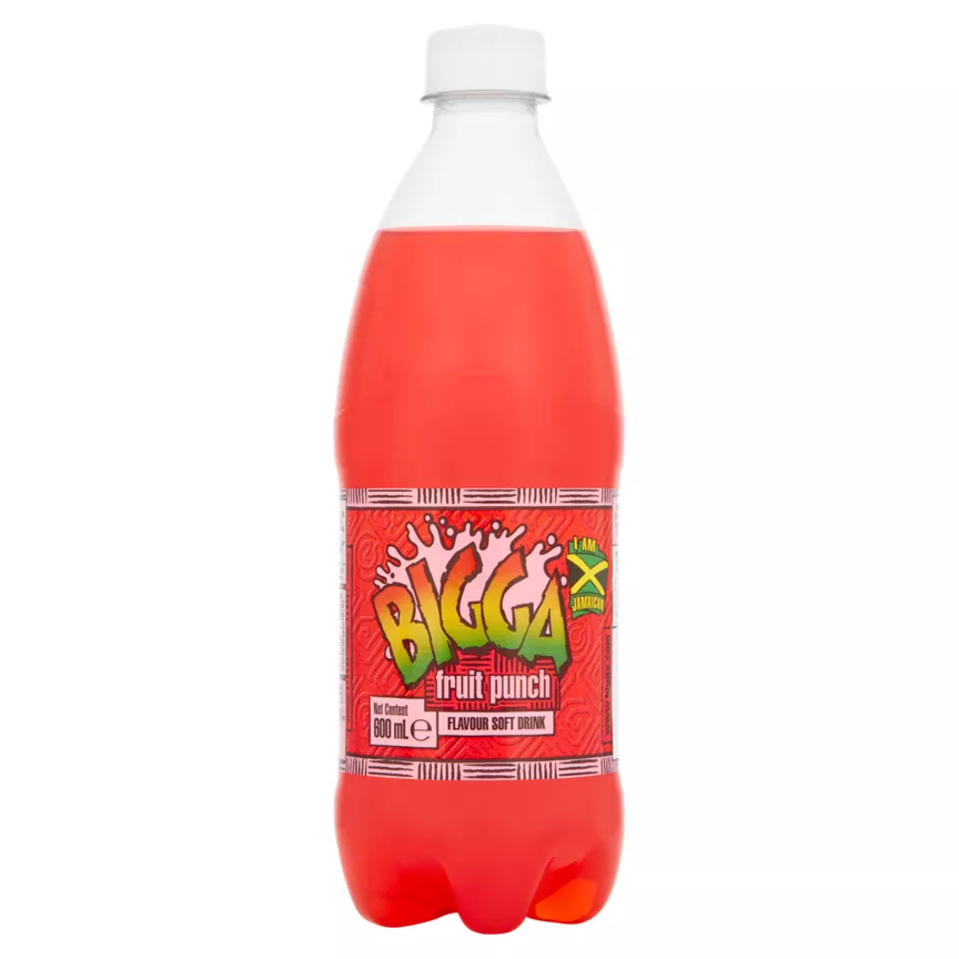 Bigga Fruit Punch Flavour Soft Drink