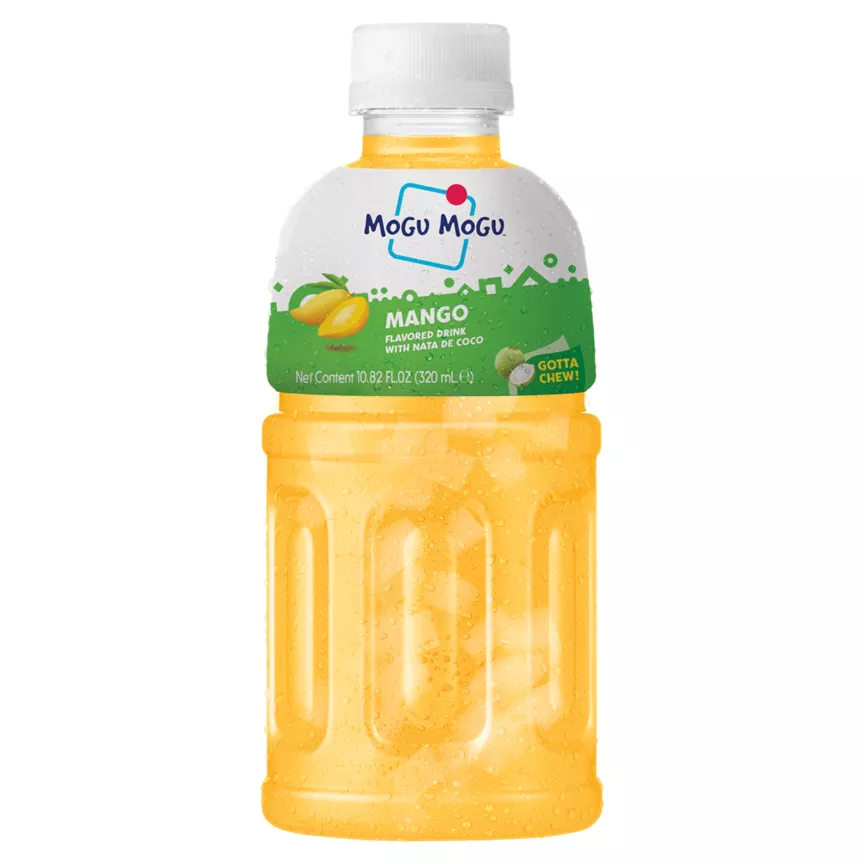 Mogu Mogu Mango Flavored Drink with Nata de Coco 320ml