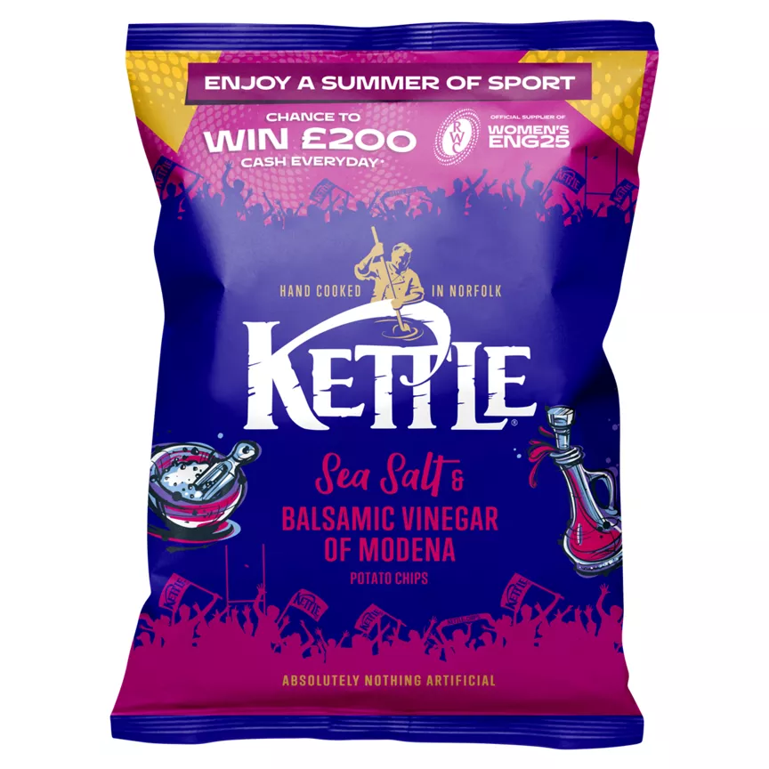 Kettle Sea Salt & Balsamic Vinegar of Modena 130g