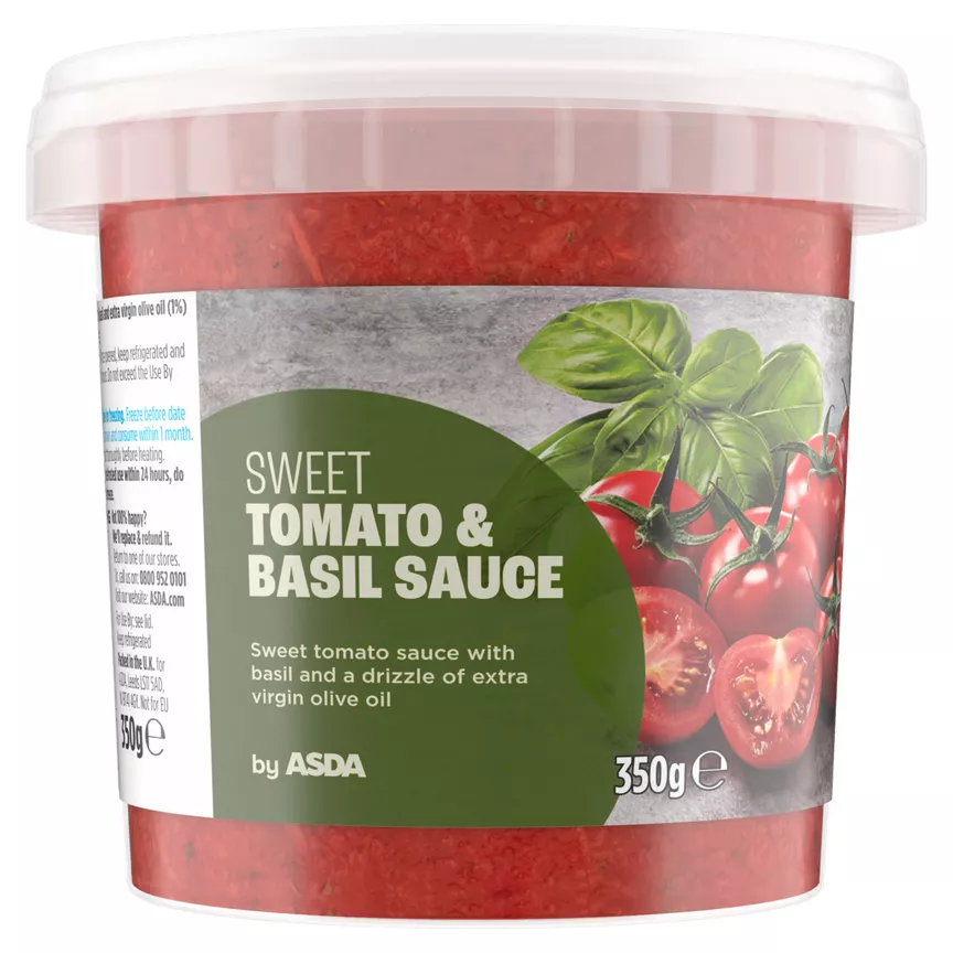 ASDA Sweet Tomato & Basil Pasta Sauce
