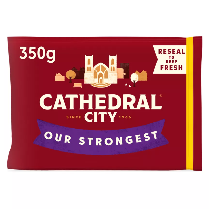 Cathedral City Vintage ‘Our Strongest’ Cheddar Cheese